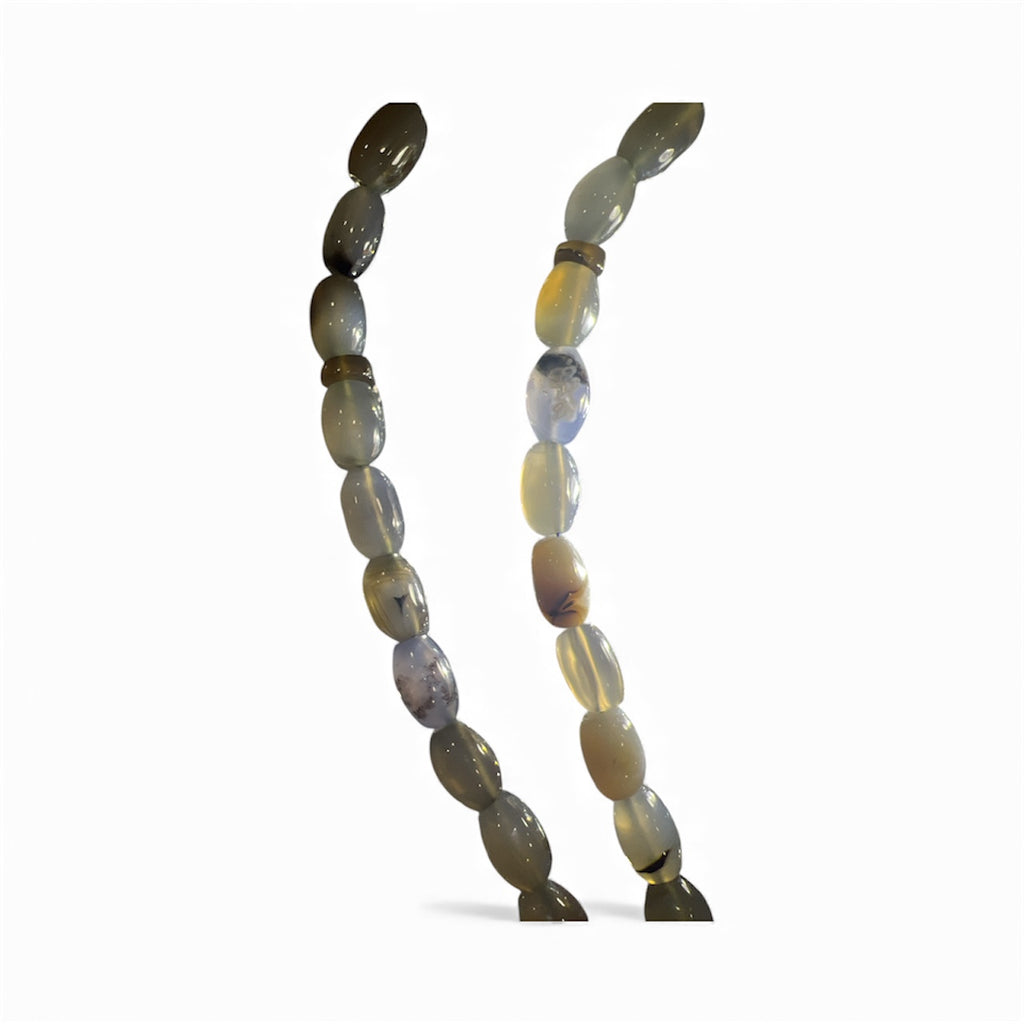 Genuine Multi-Color Akik Yamani Agate Tasbih (60g)