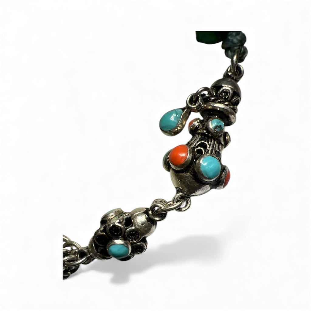 Rare German Green Bakelite (faturan) prayer Beads